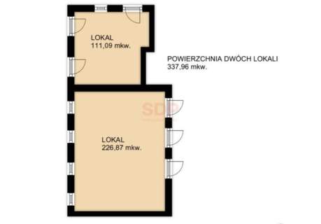 Lokal przy ul. Księcia Witolda Spichlerz 338 m2 cena z VAT