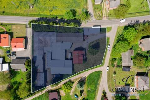 Dom budynki usługowo produkcyjne działka 36ar