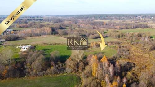Spokój, przestrzeń, rzeka Liwiec działka 1600m2