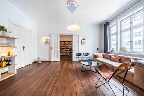 Designerskie 153 m2 balkony kamienica Jeżyce