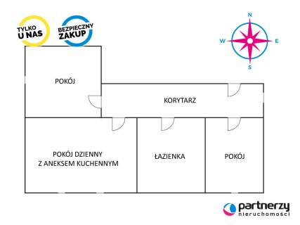 3 pokojowy apartament na Starym Mieście