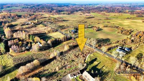 Działka blisko jeziora Komorze   4900 m2. Sikory.