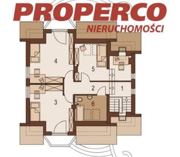 Dom 5 pok. 195,85m2, Rykoszyn, gm. Piekoszów