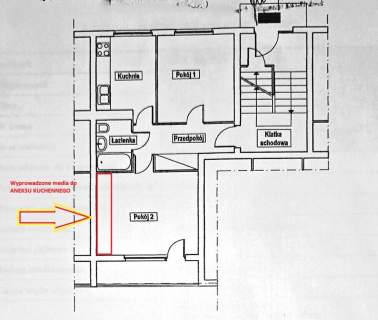 2 pokoje, balkon, parter-obok Hanza, po remoncie