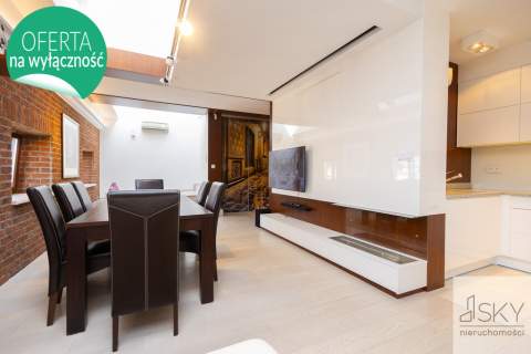 Dwupoziomowy penthouse na wynajem
