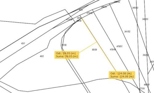 Działka inwestycyjna 0,59 ha przy A4   węzeł Łany