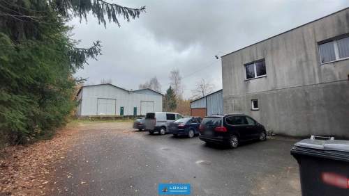 Hala magazynowa, budynek biurowy, działka 3000 m2