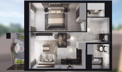 Nowe mieszkanie CENTRUM 38,08 m2