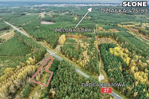 Na sprzedaż działka przy drodze nr 27 z MPZG 