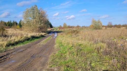 Działka budowlana z warunkami zabudowy Stobno Małe
