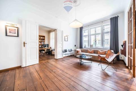 Designerskie 153 m2 balkony kamienica Jeżyce