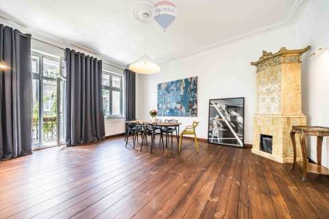 Designerskie 153 m2 balkony kamienica Jeżyce