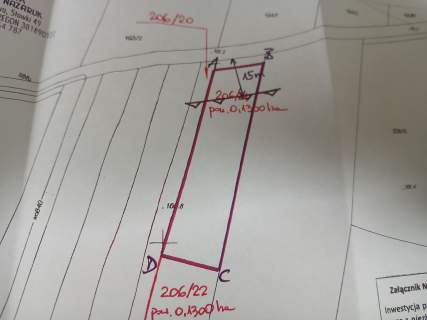 działka 4900m2 w całości lub 3 odrębnie z warunkami zabudowy