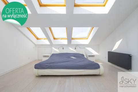 Dwupoziomowy penthouse na wynajem