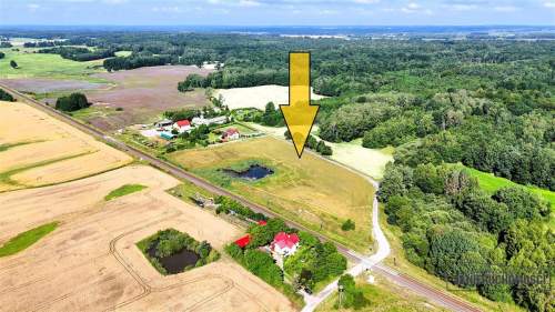 Działka 1,72 ha MPZP Sitno staw przy lesie