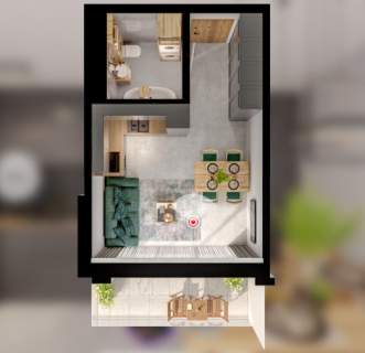 NOWE Mieszkanie 25,29 m2 ul. Klonowa