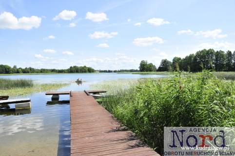 DZIAŁKA MAZURY JEZIORO BIAŁE