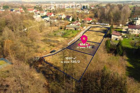 Działka budowlana z warunkami zabudowy 814 m 