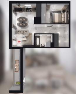 Nowe mieszkanie 41,48 m2
