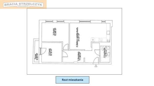 Bielany - 3 pokojowy apartament, budynek z 2025r
