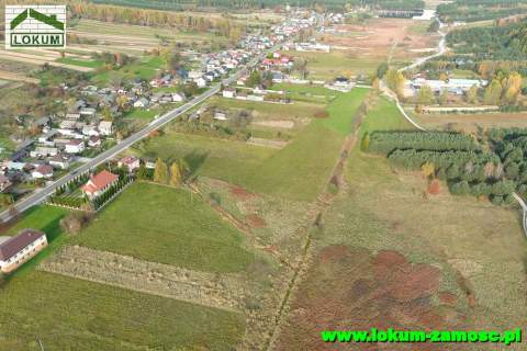 Działki budowlane w Jacni, gmina Adamów, powierzchia 0,25 ha