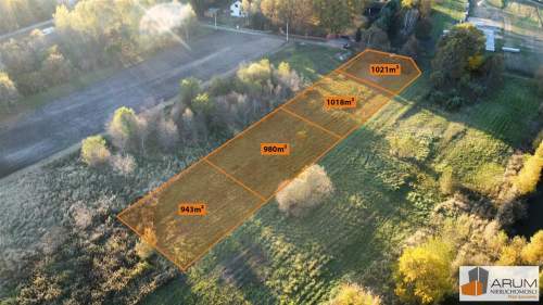Działka budowlana na sprzedaż, 1000 m2, Wygoda