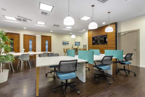 Przestrzeni coworkingowej w Regus City Centre