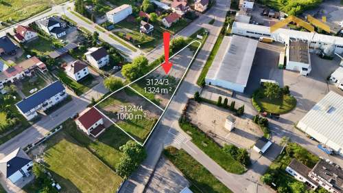 Działka inwestycyjna 1324 m2 - nie przegap okazji