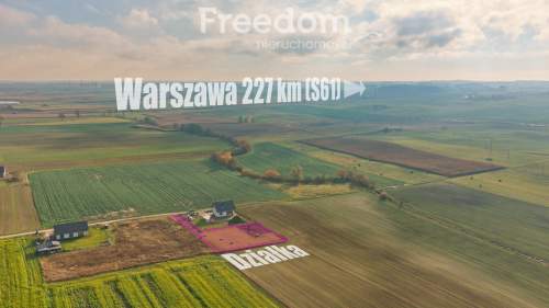 Działka budowlana 1539 m z warunkami zabudowy