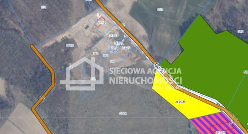 Działka 2128 m2 Donimierz gm. Szemud
