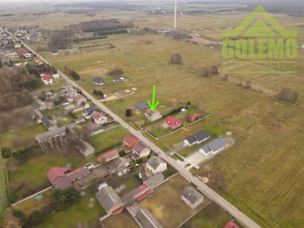 Dom 170 m w stanie surowym   Wiercica gm. Janów