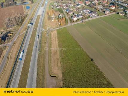 Działka inwestycyjna, objęta MPZP, przy DK- S7