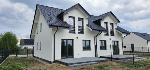 Nowy Dom 103,8m w zabudowie dwulokalowej. Konarskie, Kórnik