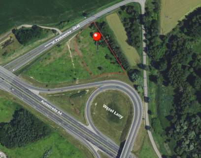 Działka inwestycyjna 0,59 ha przy A4   węzeł Łany