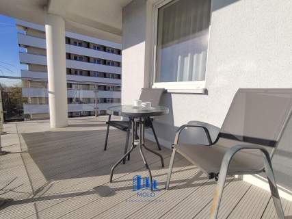 2-pokojowy apartament, 200m do morza, widok na panorame Kołobrzegu