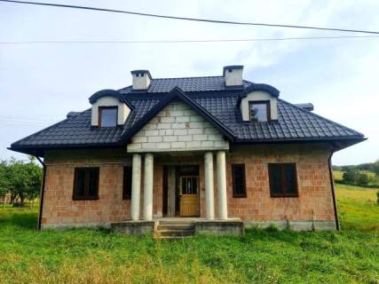 REZERWACJA NOWOCZESNY DOM DO WYKOŃCZENIA, ŚWIERCHOWA, GM. OSIEK...