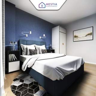 Apartament, dwa balkony, 450 do morza 