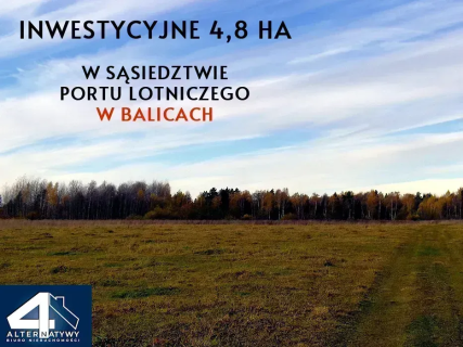 Ostatnie w okolicy Balic inwestycyjne 4,7 ha