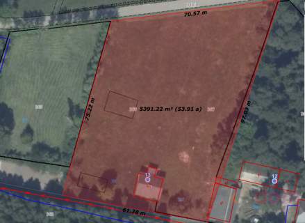 Działka w Korczynie 5400 m2 z opcją podziału