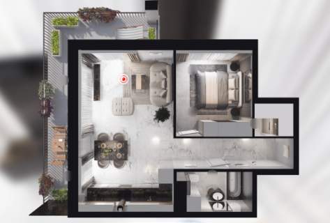 Nowe mieszkanie CENTRUM 51,55 m2