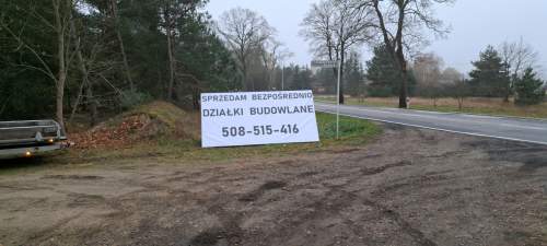 TANIE DZIAŁKI BUDOWLANE Puszcza Notecka 50 km od Poznania