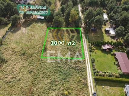 Spokój, las, 1000 m za 70 tys.