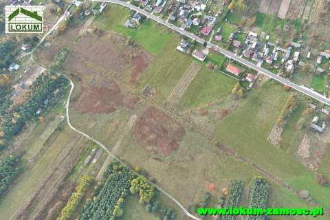 Działki budowlane w Jacni, gmina Adamów, powierzchia 0,25 ha