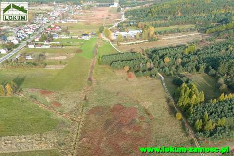 Działki budowlane w Jacni, gmina Adamów, powierzchia 0,25 ha