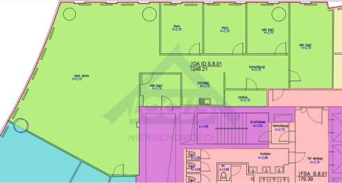 Biuro do wynajęcia Śródmieście 248m2.