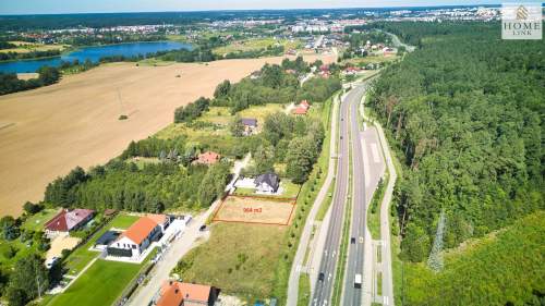 Działka pod bud. mieszkalne z usługa Bartążek