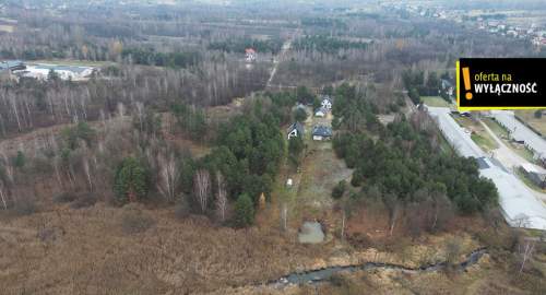 Działka budowlana w otulinie lasu 2328m2 Samsonów