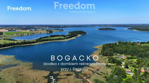 Mazury / działka / domek nad jeziorem / Bogacko