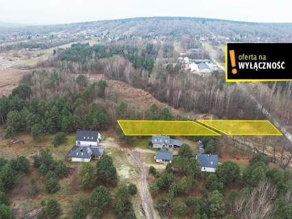 Działka budowlana w otulinie lasu 2328m2 Samsonów