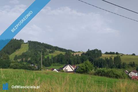 Działka budowlana z panoramicznym widokiem na okolicę i Tatry.